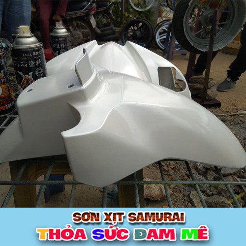Samurai H196 - Chai sơn màu trắng ngọc trai H196 Samurai Paint