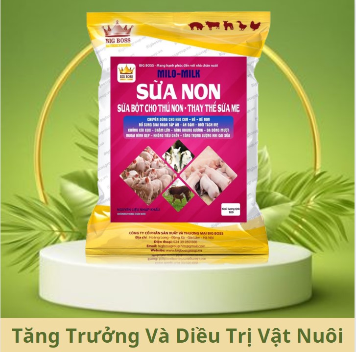 Sữa Non, Sửa Bột Dành Cho Heo Con, Dê Con, Bê,…