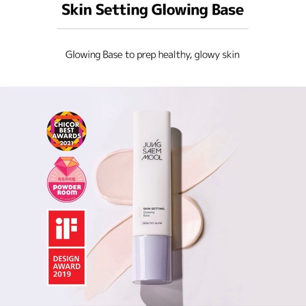 Kem lót Jung Saem Mool Skin Setting Tone Correcting Base 40ml