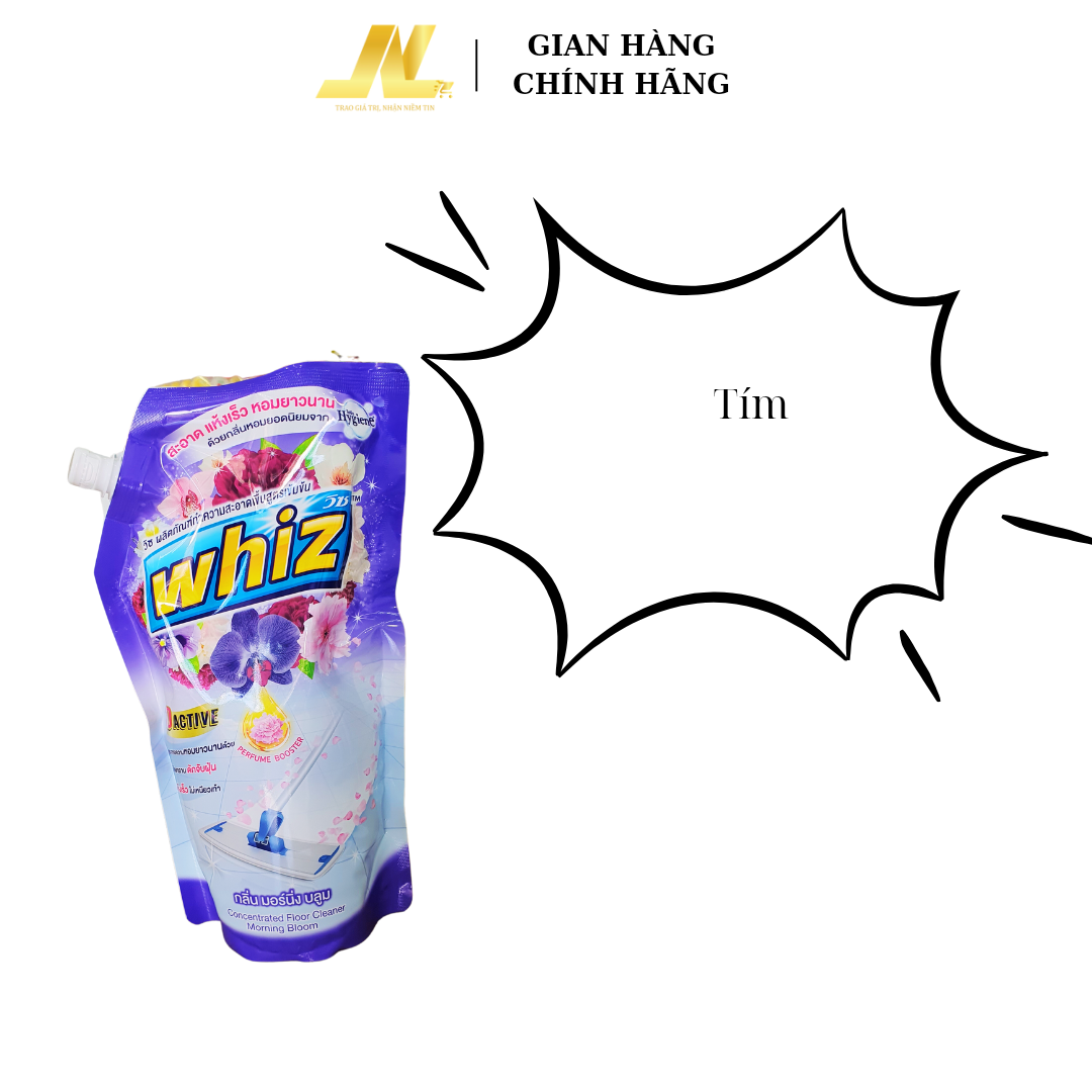 Nước Lau Sàn Whiz 3D Active 800ml