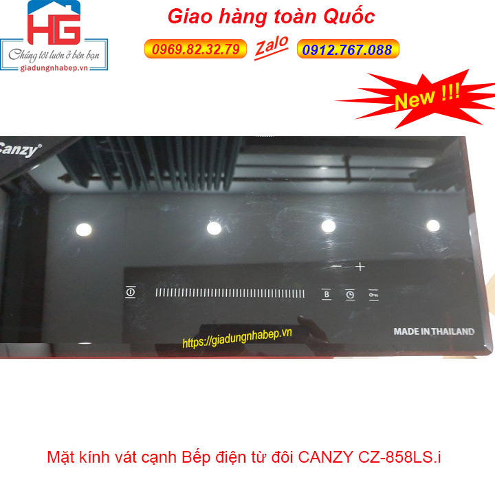 Bếp Điện Từ Đôi Canzy CZ-858-LS.i