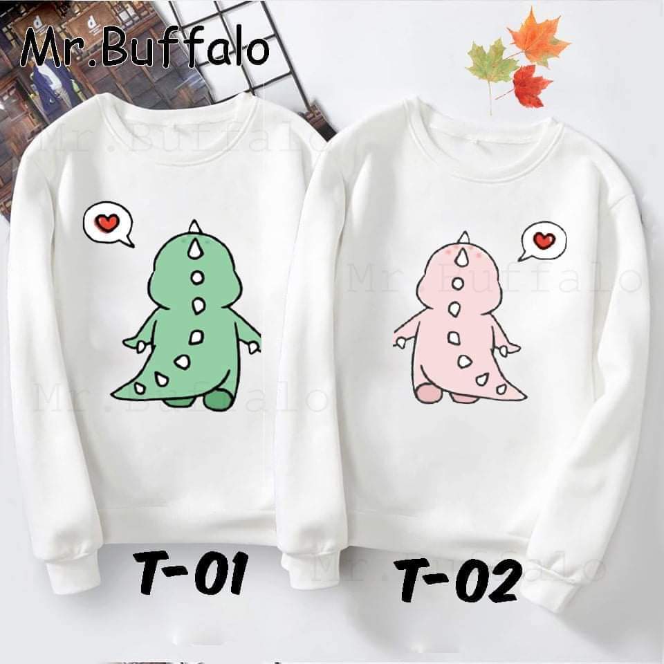 [FREESHIP] ÁO SWEATER ĐÔI IN HÌNH CUTE