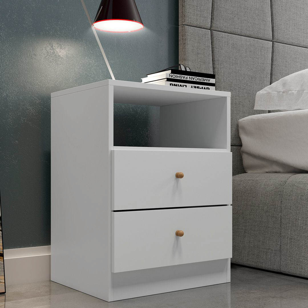 Tủ đầu giường decor sang trọng SMLIFE Nilachal