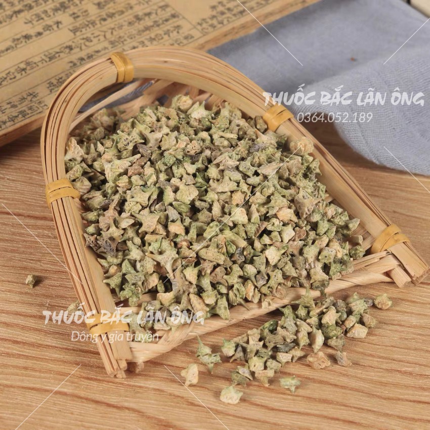 Bạch tật lê 100g, đã sao vàng hạ thổ, trà bạch tật lê, thơm, sạch, không lẫn tạp chất - Lãn Ông