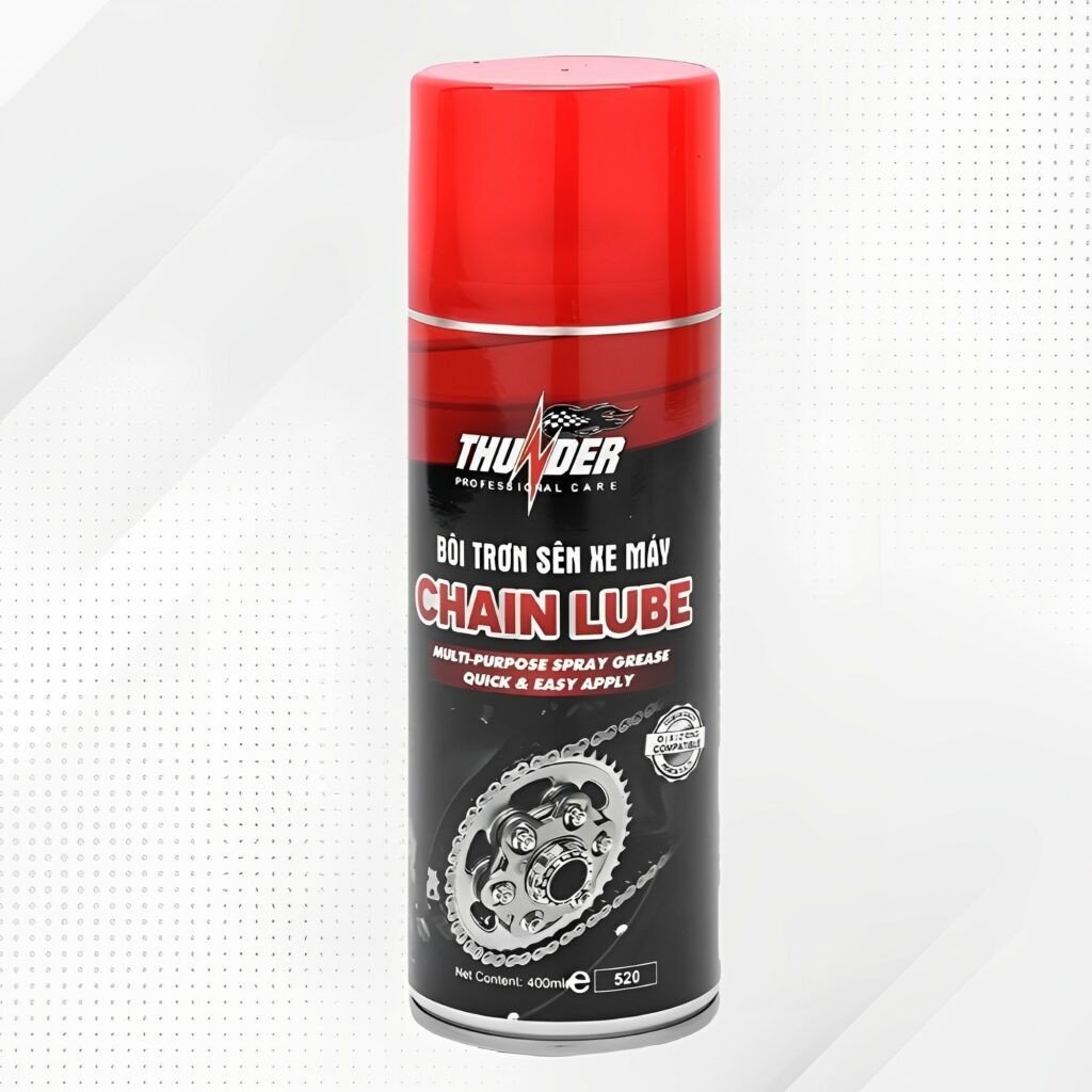Chai Bôi Trơn Dây Sên Thunder Chain Lube 400Ml Cao Cấp