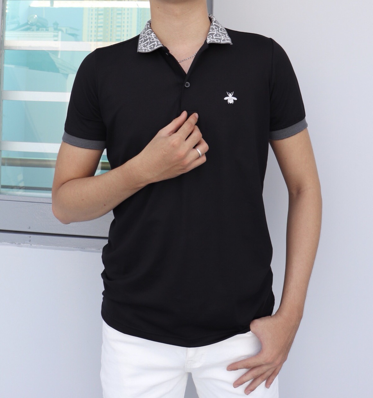 [HCM]❤️ ÁO THUN CỔ PHỐI CHẤT COTTON MỀM MỊN ❤️ CÓ SIZE LỚN