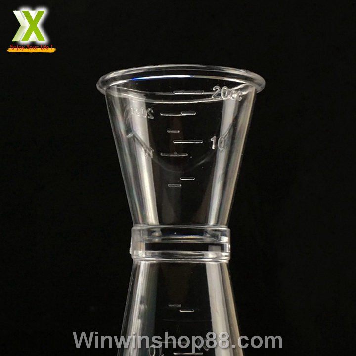 [HCM]Bộ 2 ly định lượng đường nhựa - Jigger 20~40cc