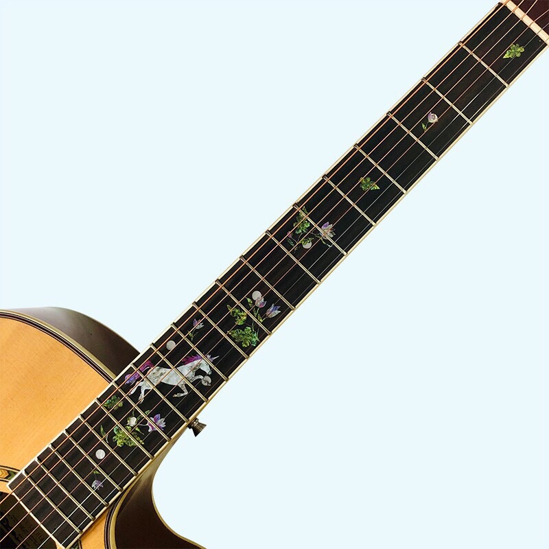 Dán cần đàn guitar nhiều hình