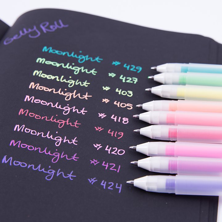 Bút gel Gelly Roll Moonlight Sakura mầu sắc