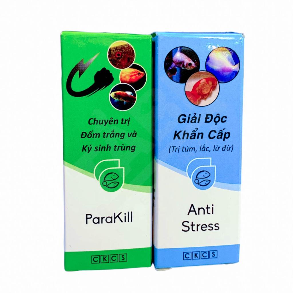 Anti Stress Và Parakill Bộ Đôi Giúp Cá Khỏe