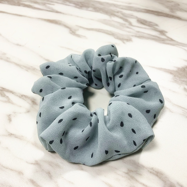 [HCM]Dây buộc tóc Scrunchies chấm bi hot trend