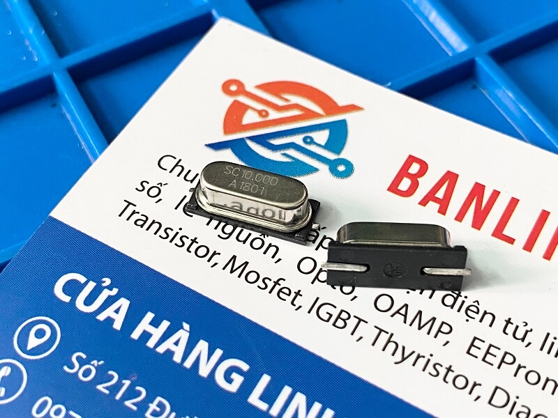 Thạch anh 2 chân dán 10Mhz