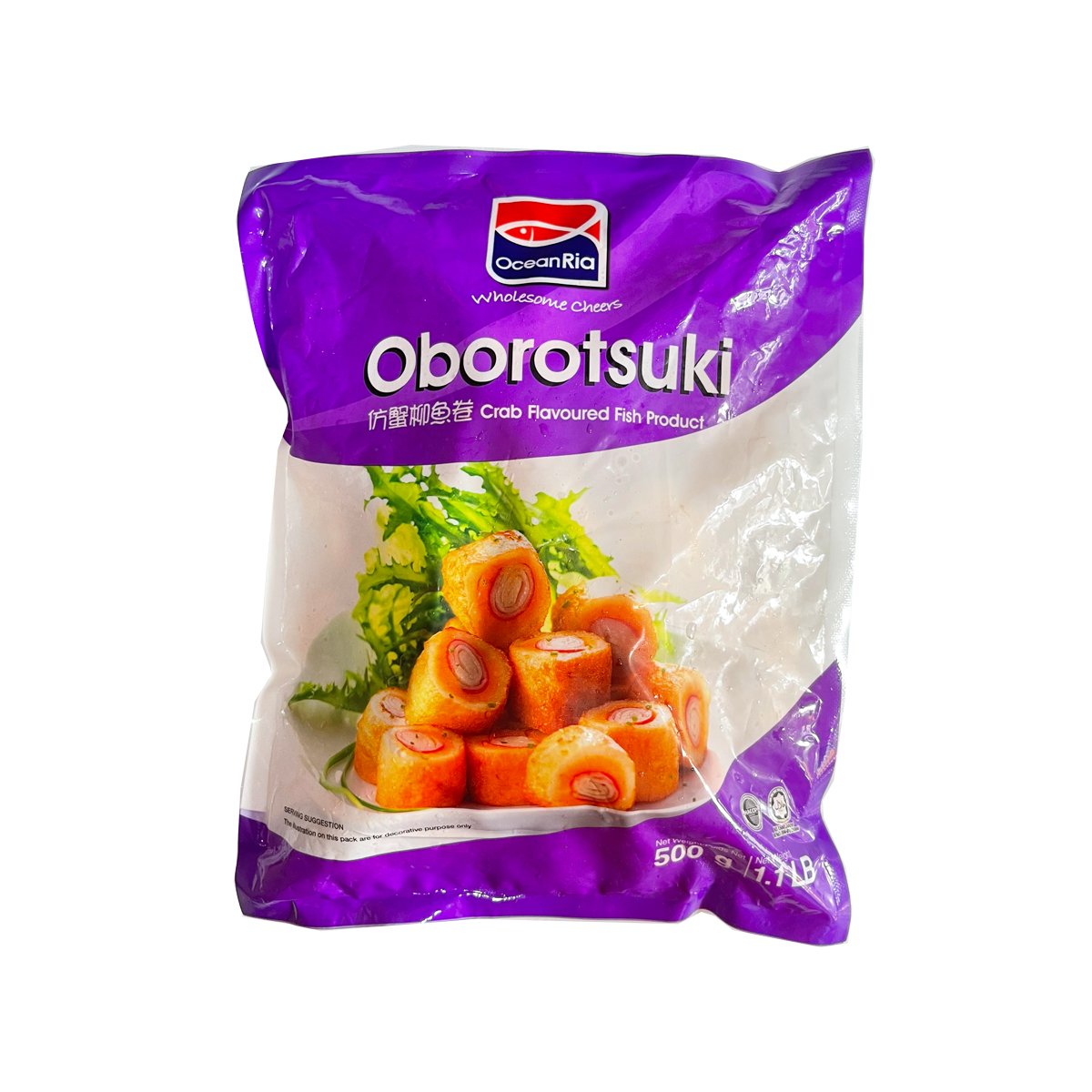 [Tokbokki Store] [HCM SHIP 2H] Chả Cua Cuộn OceanRia 500g