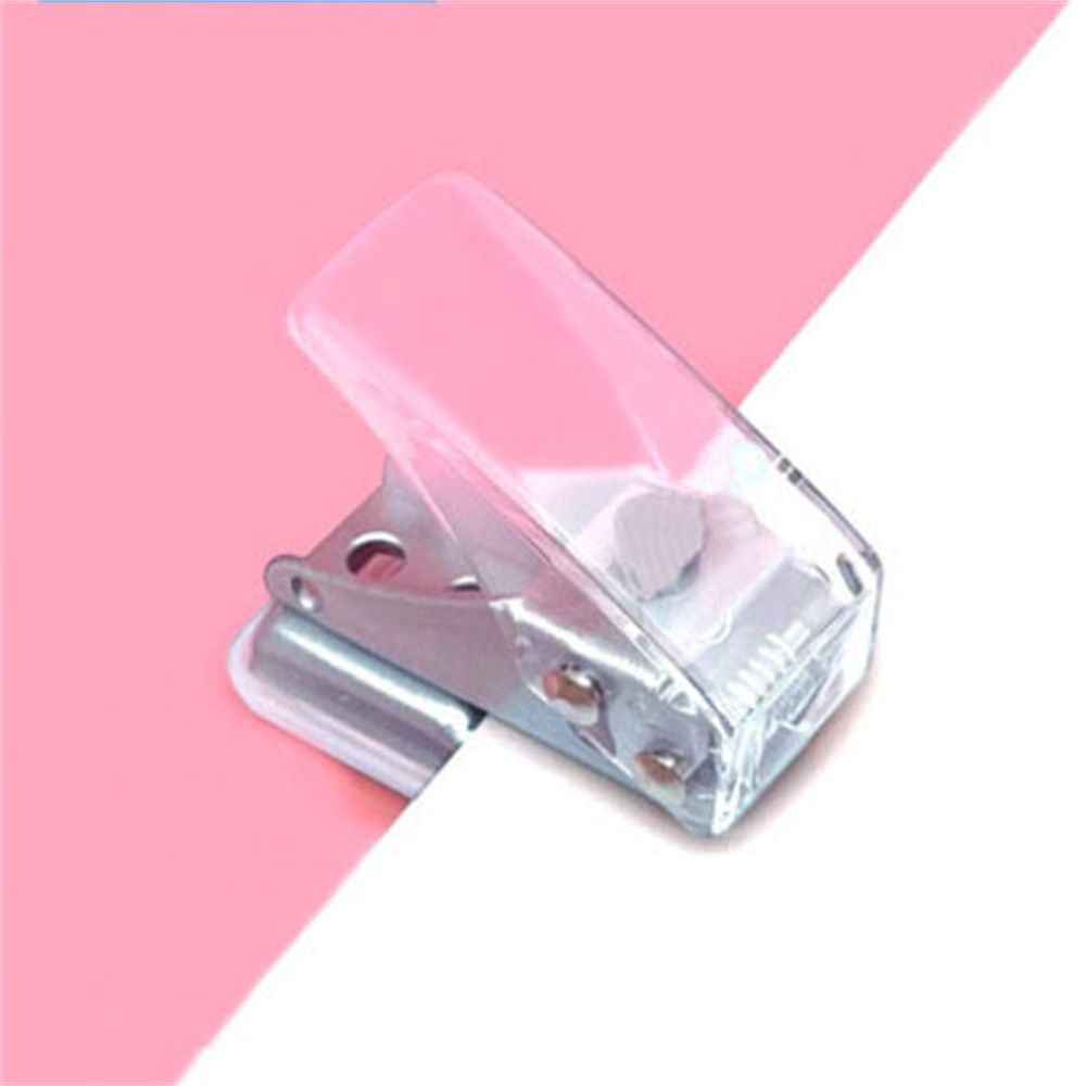 EGU Bền chặt Mini Đối với Sổ tay ràng buộc Công suất 8 tờ Giấy thủ công Văn phòng phẩm trường học Nguồn cung cấp ràng buộc Lỗ dùi Đục giấy một lỗ Cầm tay