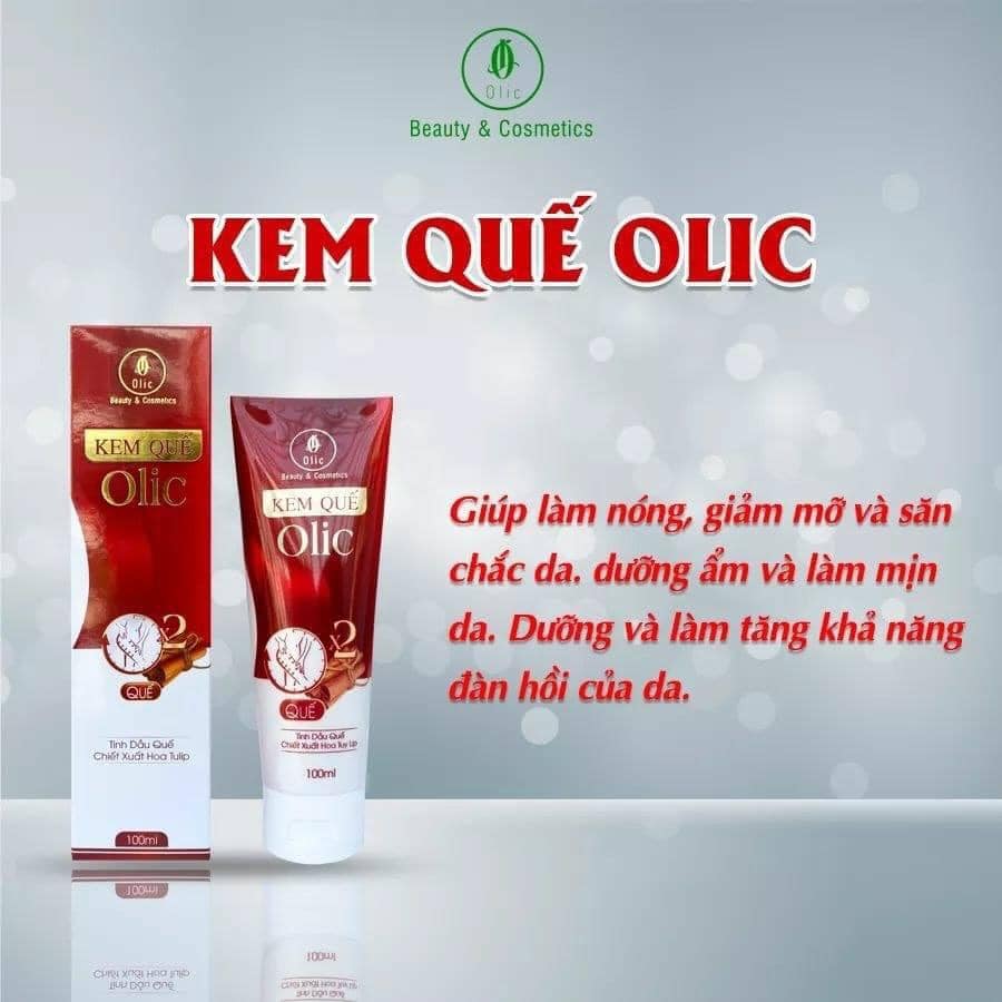 kem Tan Mỡ Olic Kem Quế olic mẫu mới sẵn