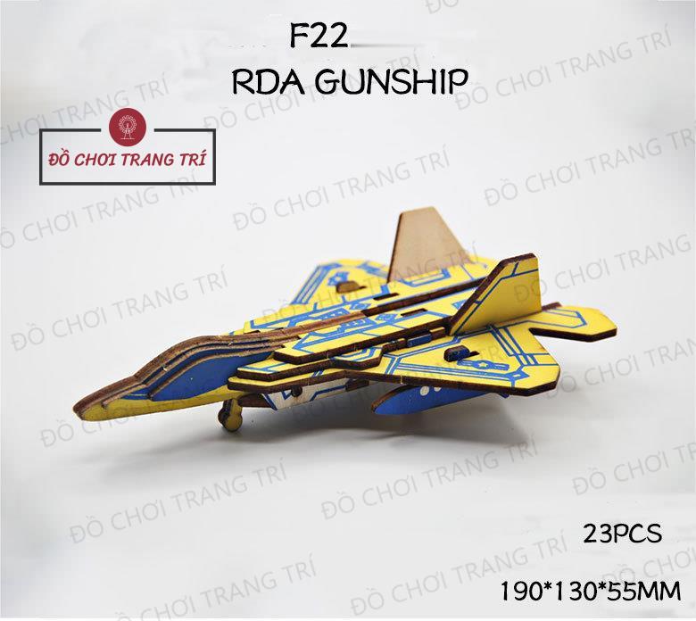 Đồ chơi lắp ráp gỗ 3D - Mô hình MÁY BAY, TRỰC THĂNG CHIẾN ĐẤU