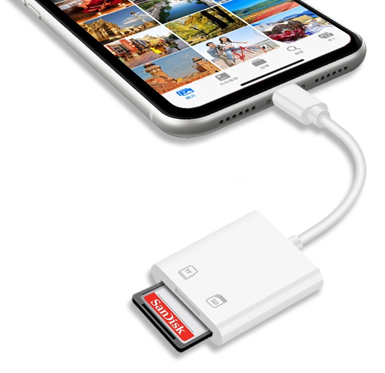 Đầu đọc thẻ nhớ iPhone iPad ( SD / Micro SD )