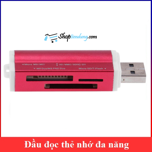 Đầu đọc thẻ nhớ đa năng SDHC/ microSD / Memory stick