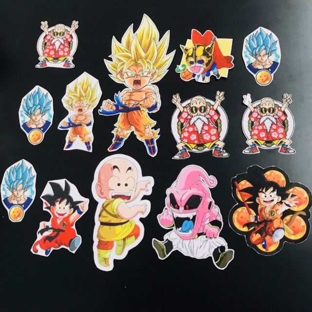 Miếng dán Sticker nhân vật anime