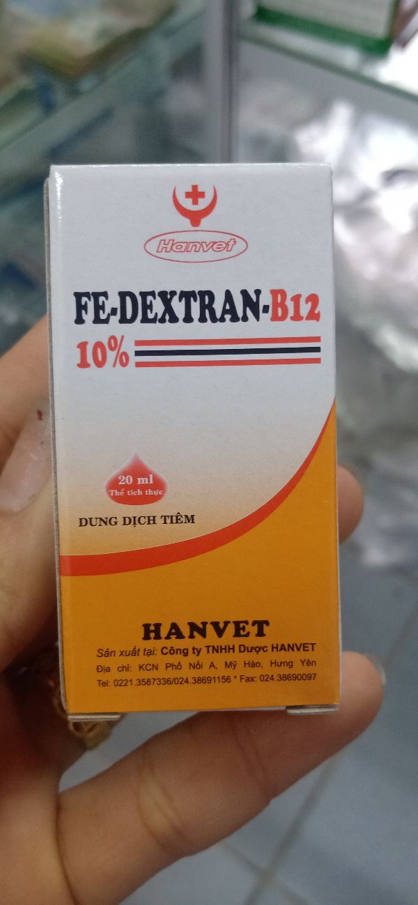 Bổ sung sắt-b12 cho chó 20ml - 224