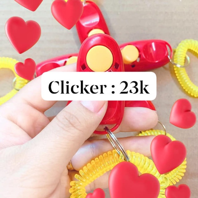 [HCM]combo Clicker và còi huấn luyện Vẹt