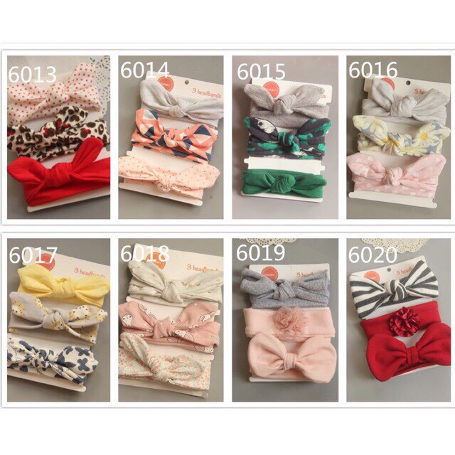 Băng Đô Chicbaby Cho Bé - Set 3 Chiếc