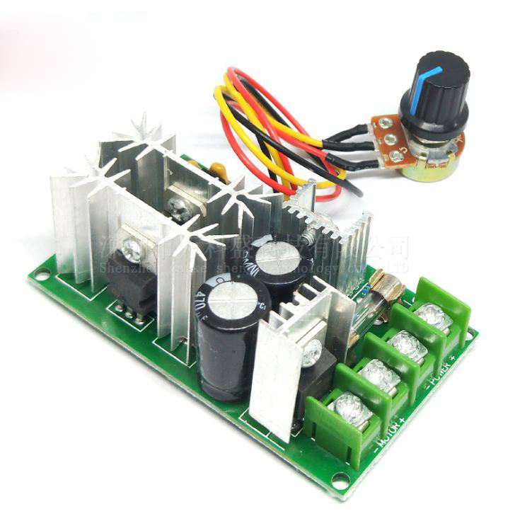 Mạch Điều Tốc Độ Động Cơ 20A DC12-24V/60V/1200w