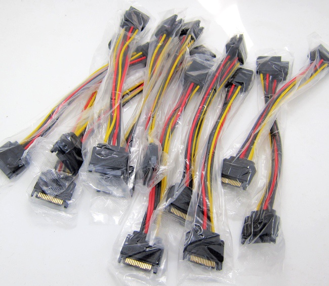 Cáp nguồn SATA 1 ra 2 - Cáp chia nguồn sata