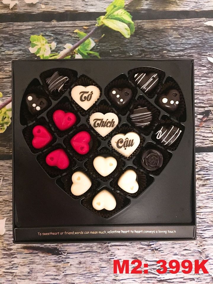 Socola valentine handmade 2024