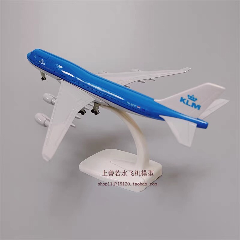Mô hình máy bay KML Hà Lan 18cm có bánh xe