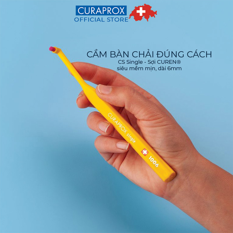 Bàn chải răng đầu nhỏ CURAPROX CS 1006 Single