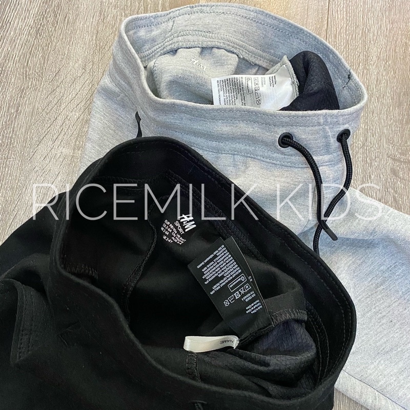 Quần jogger nỉ ép Hm xuất dư xịn