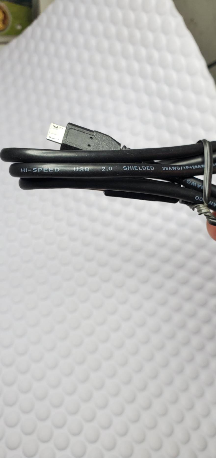 Cáp sạc nhanh usb -> micro usb Shielded - Dây 1m