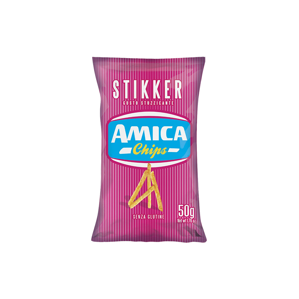Snack que khoai tây Amica Ý 50g