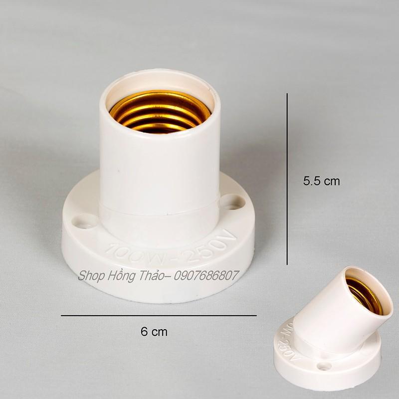 Bộ 5 Đuôi đèn tiêu chuẩn gắn tường E27