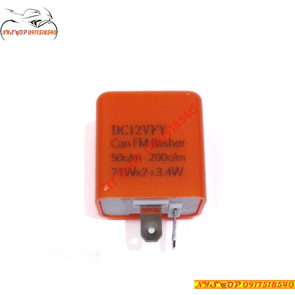 Cục chớp xi nhan điện tử gắn xe máy ( có tăng chỉnh nhanh chậm)