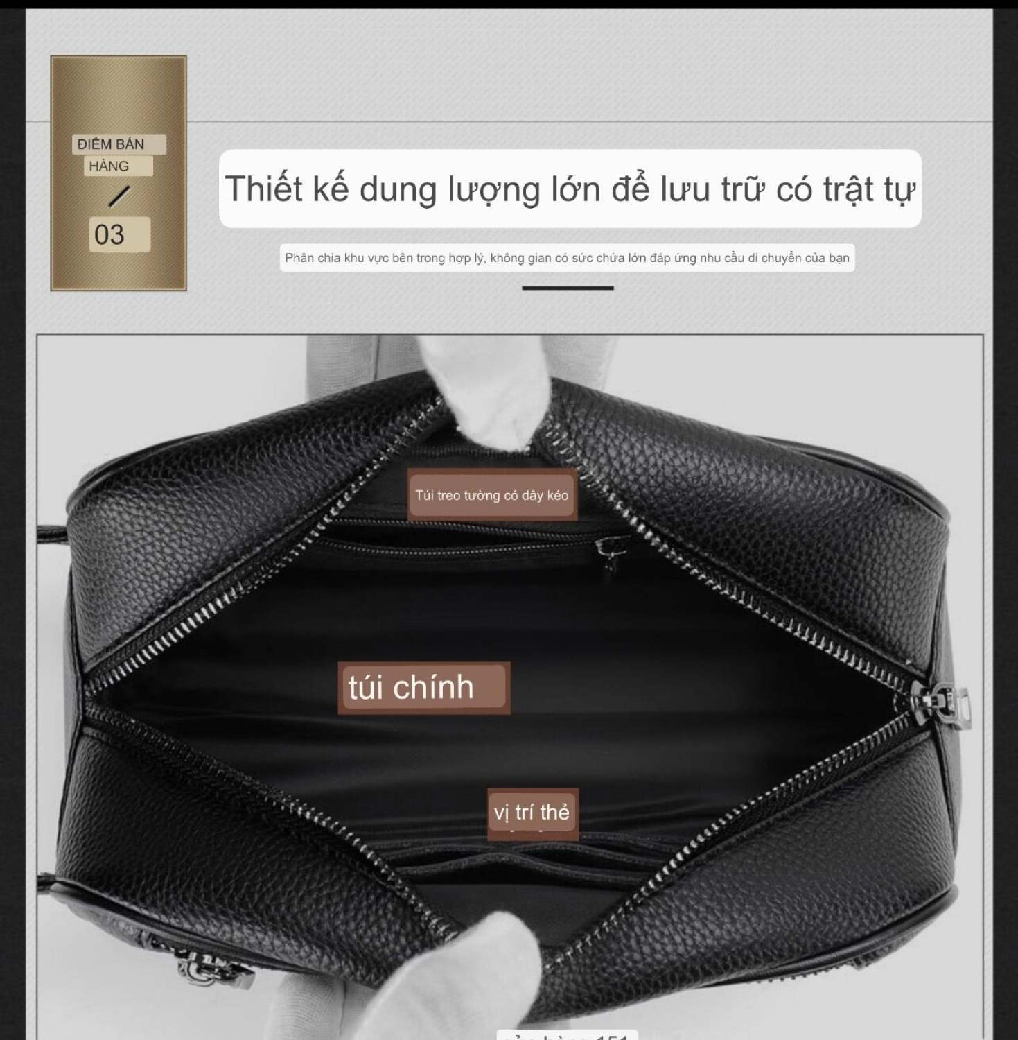 VÍ CẦM TAY NAM DA CAO CẤP F869