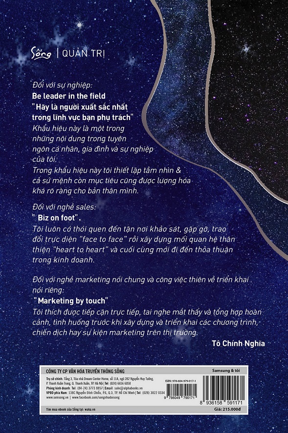 Sách - SamSung & Tôi - Lựa Chọn & Thay Đổi