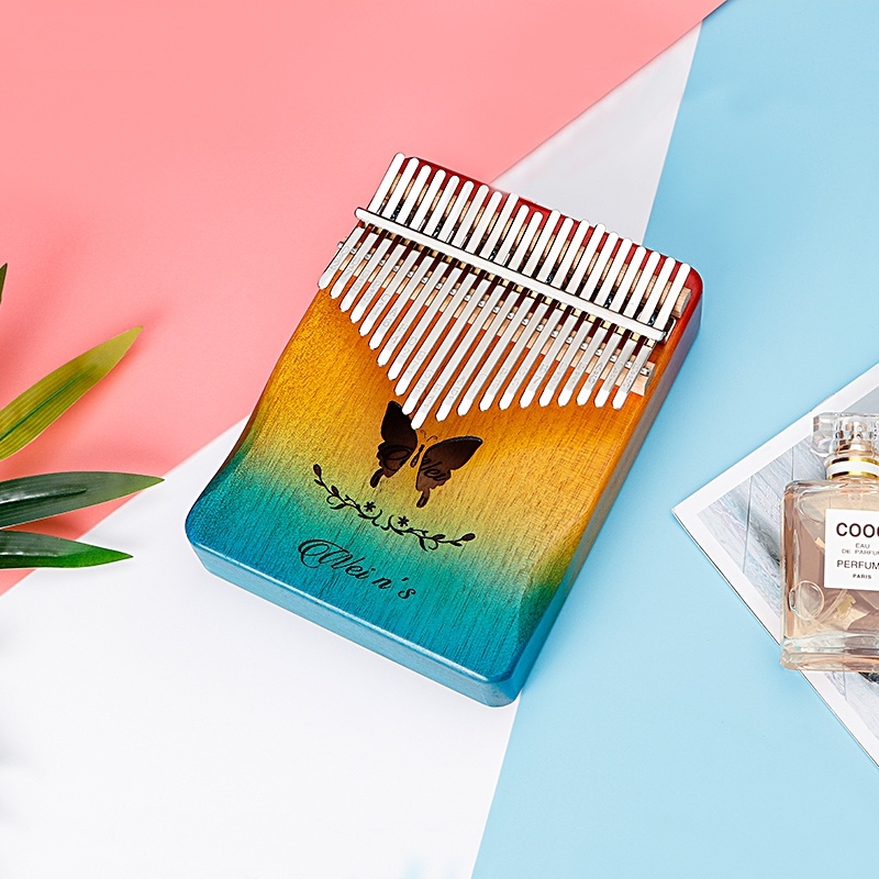 Đàn Kalimba 17/21 Phím Nhiều Màu Sắc Dễ Thương