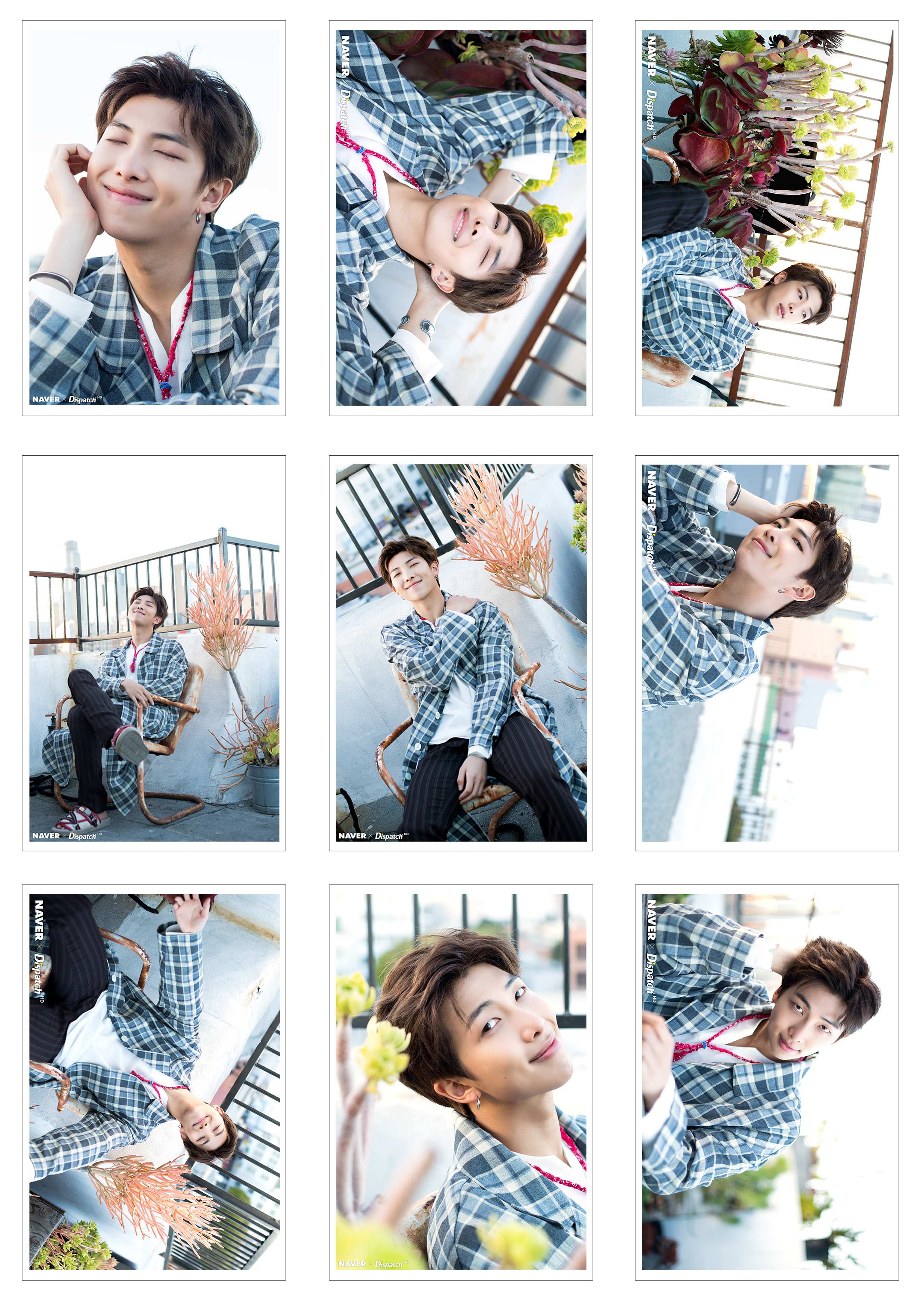 Lomo Card 72 Ảnh BTS - 5th anni