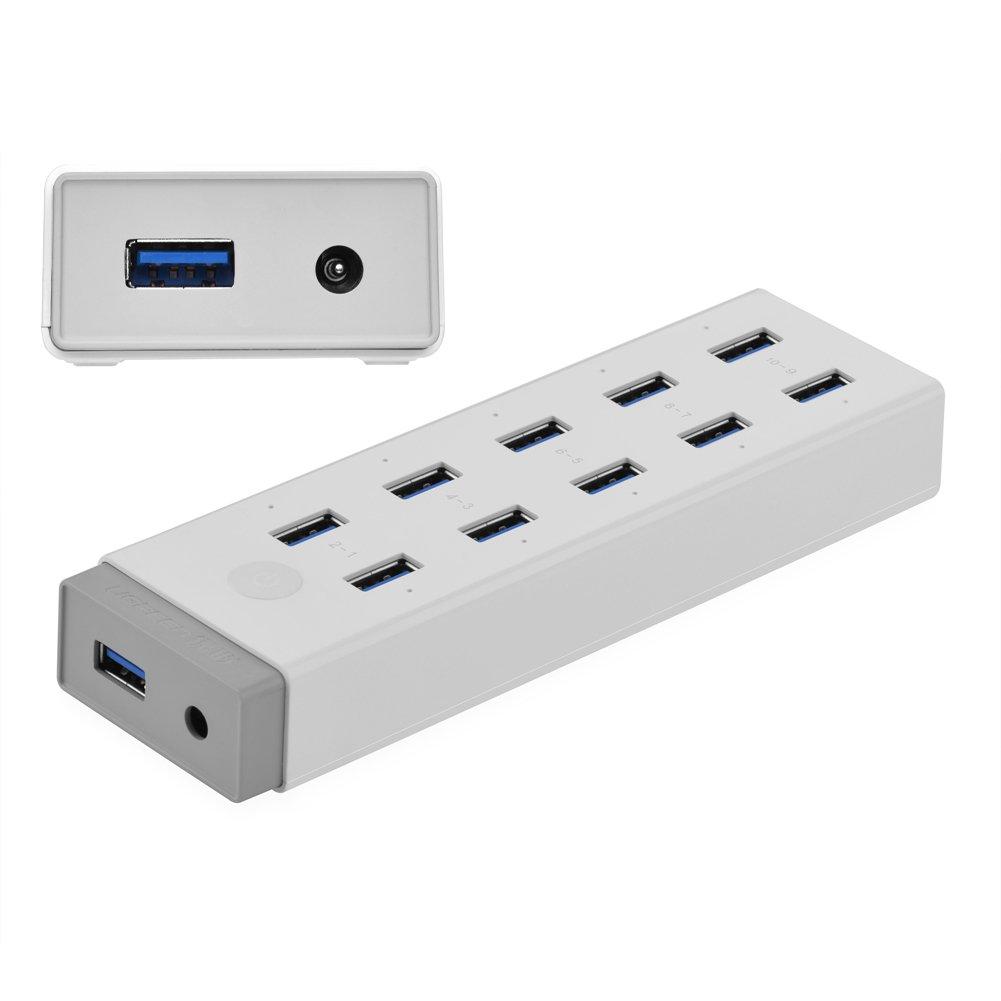 Bộ chia USB 10 cổng tốc độ cao chuẩn 3.0 cao cấp Ugreen 20297