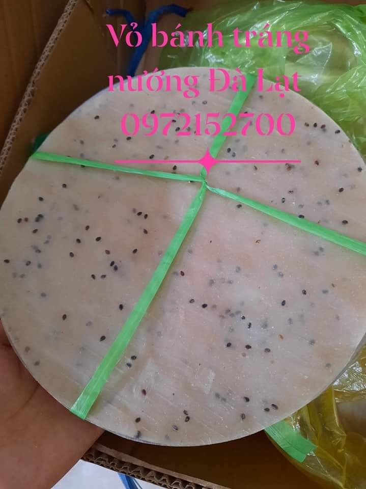 Bánh tráng nướng Đà Lạt  50 cái