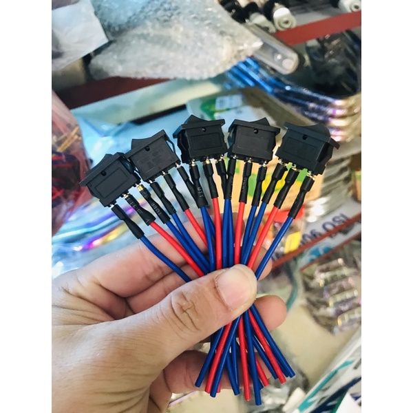 Công Tắc On/Off 2 chân 3 chân lắp đèn trợ sáng (Minh Quân Shop)