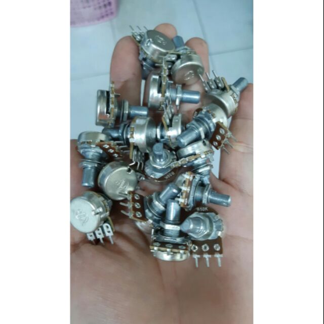 50 cái Biến trở cán bán nguyệt -loại đơn 50k