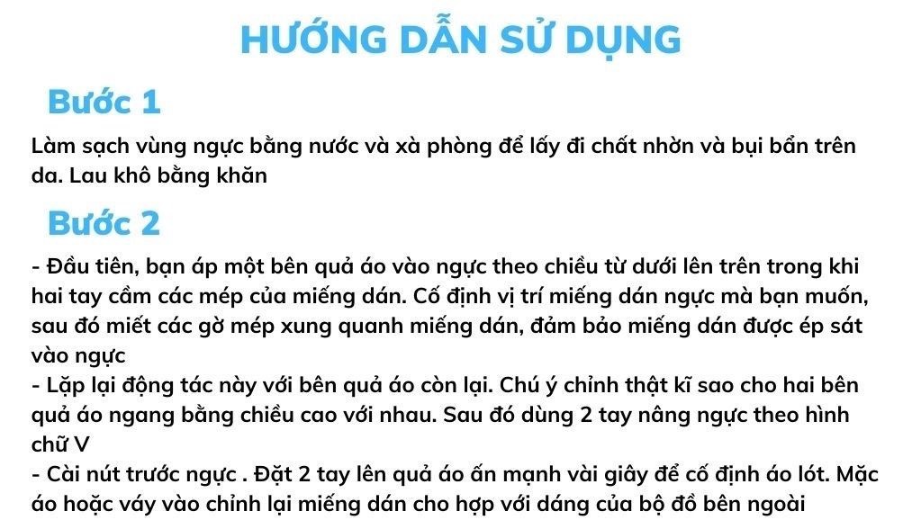 Áo Ngực Dán Silicon Áo Dán Silicon Nâng Ngực