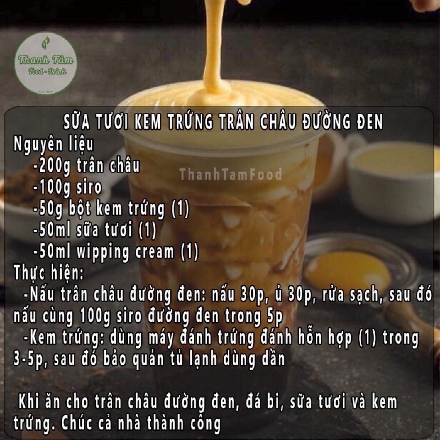 Bột kem trứng Xiaka (100g)