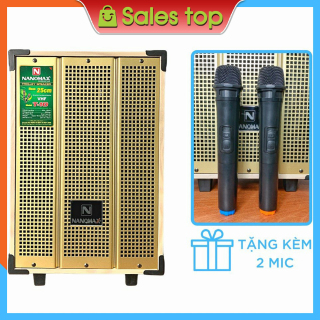 Loa Kéo Karaoke Giá Rẻ Loa Kéo Nanomax T10 công suất 200W Loa Kéo 2.5 tấc thumbnail