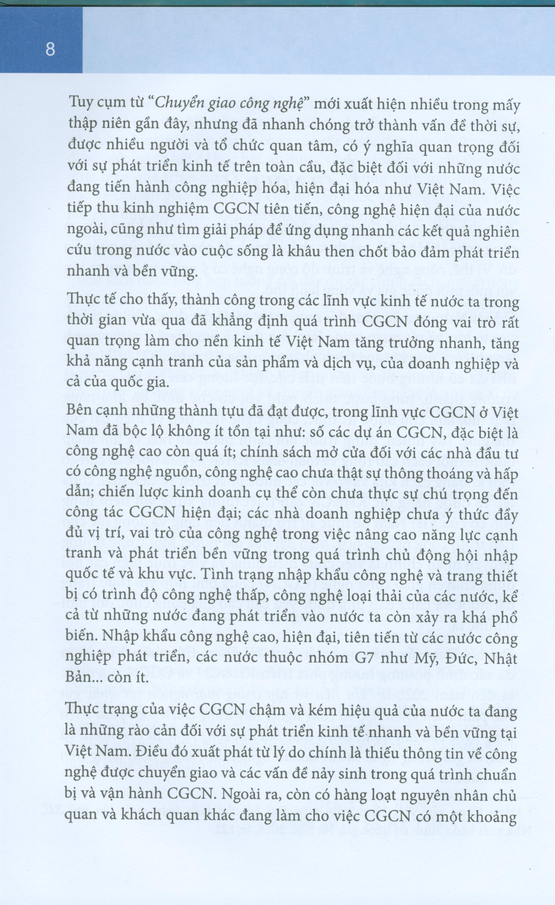 Công nghệ và chuyển giao công nghệ