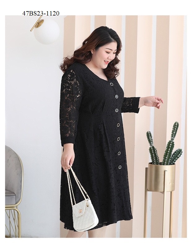 ĐẦM REN TRUNG NIÊN BIG SIZE CAO CẤP