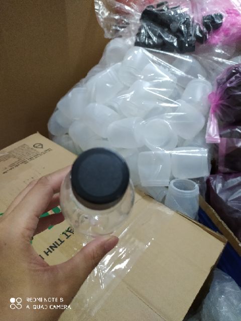 Combo 100 nắp chai nhựa đủ size